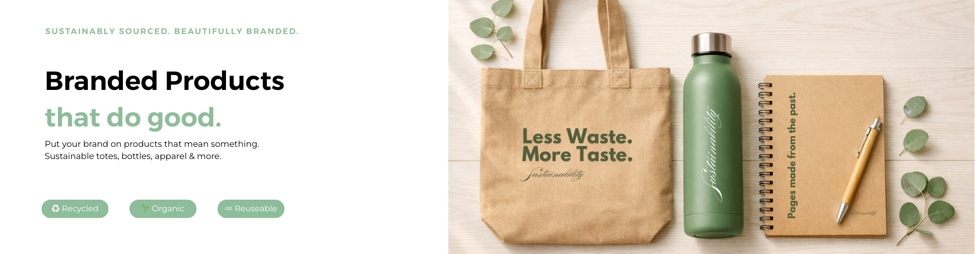 Eco Friendly and Sustainable Promotional Products